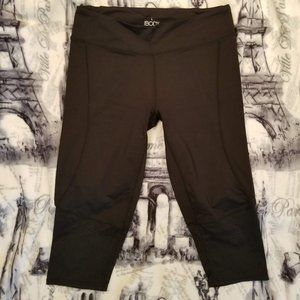 Black Cotton On Body Capri Leggings Size L